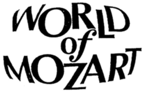 WORLD OF MOZART Logo (EUIPO, 11/06/1998)