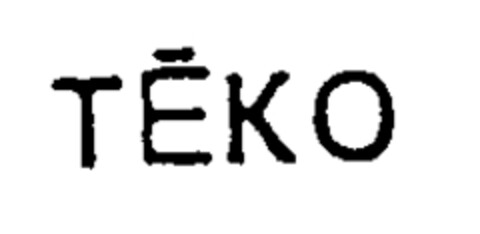 TEKO Logo (EUIPO, 06.01.1999)