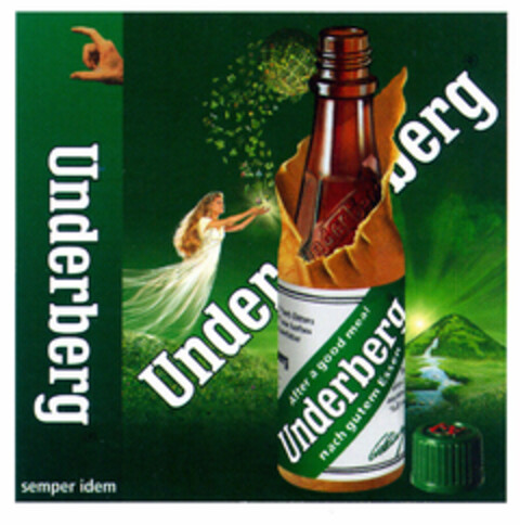 Underberg semper idem After a good meal nach gutem Essen Logo (EUIPO, 08.05.2001)