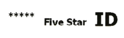 ***** Five Star ID Logo (EUIPO, 26.11.2003)