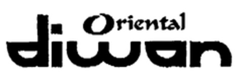 Oriental diwan Logo (EUIPO, 07/08/2004)