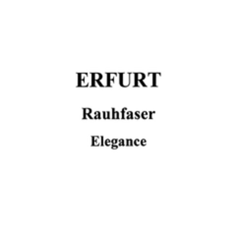ERFURT Rauhfaser Elegance Logo (EUIPO, 15.07.2005)