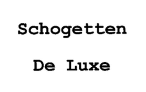 Schogetten De Luxe Logo (EUIPO, 30.08.2005)