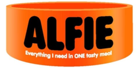 ALFIE Everything I need in ONE tasty meal Logo (EUIPO, 06.02.2006)