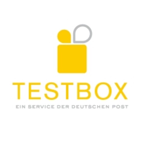 TESTBOX EIN SERVICE DER DEUTSCHEN POST Logo (EUIPO, 27.11.2006)