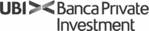 UBI Banca Private Investment Logo (EUIPO, 04/18/2007)