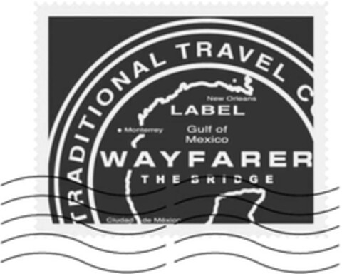 TRADITIONAL TRAVEL LABEL WAYFARER THE BRIDGE Logo (EUIPO, 05/13/2008)