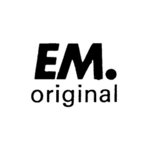 EM. original Logo (EUIPO, 04/17/2009)