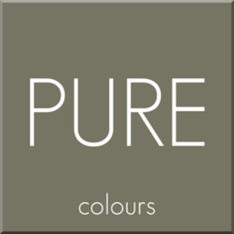PURE colours Logo (EUIPO, 05/04/2009)