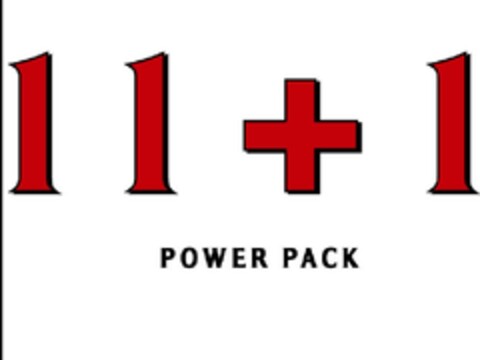 11+1 POWER PACK Logo (EUIPO, 08/07/2009)