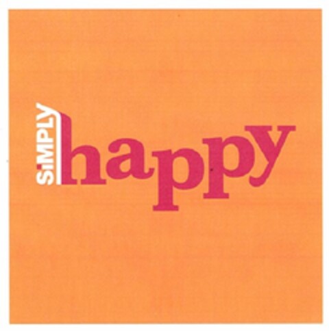 SIMPLY HAPPY Logo (EUIPO, 25.11.2009)
