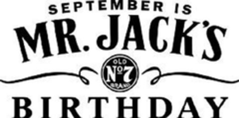 SEPTEMBER IS MR. JACK'S BIRTHDAY Logo (EUIPO, 12/14/2011)