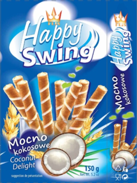 Flis Happy Swing Mono kokosowe Coconut Delight Logo (EUIPO, 08/10/2015)