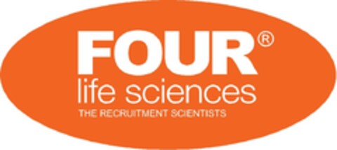 FOUR life sciences THE RECRUITMENT SCIENTISTS Logo (EUIPO, 22.12.2015)