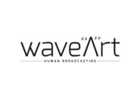 WAVEART HUMAN BROADCASTING Logo (EUIPO, 26.01.2016)