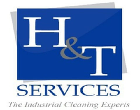 H&T SERVICES THE INDUSTRIAL CLEANING EXPERTS Logo (EUIPO, 09/14/2017)