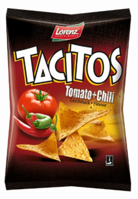 Tacitos Tomato´Chili Geschmack-Flavour Logo (EUIPO, 27.04.2018)
