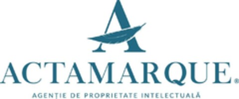 A ACTAMARQUE AGENȚIE DE PROPRIETATE INTELECTUALĂ Logo (EUIPO, 03/13/2019)