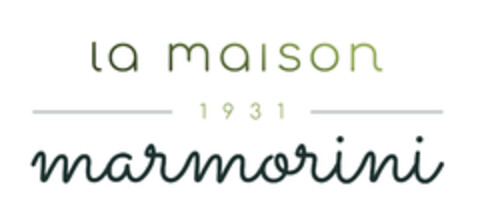 LA MAISON 1931 MARMORINI Logo (EUIPO, 02.07.2019)