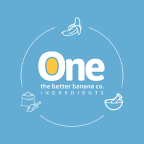 One the better banana co.  I N G R E D I E N T S Logo (EUIPO, 01/07/2021)