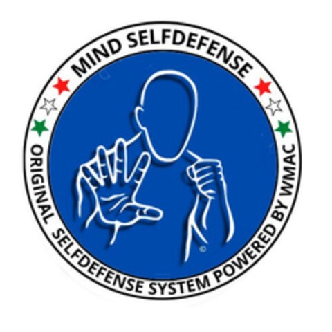 MIND SELFDEFENSE ORIGINAL SELFDEFENSE SYSTEM POWERED BY WMAC Logo (EUIPO, 01.09.2021)