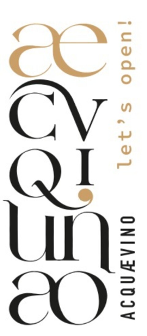 ACQUAEVINO let's open! Logo (EUIPO, 07.03.2022)