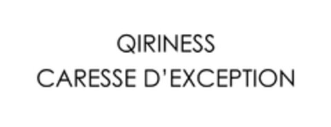 QIRINESS CARESSE D'EXCEPTION Logo (EUIPO, 05/25/2023)