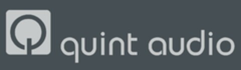 Q QUINT AUDIO Logo (EUIPO, 31.01.2024)