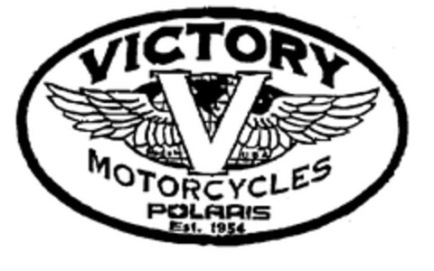 VICTORY V MOTORCYCLES POLARIS Est. 1954 Logo (EUIPO, 24.12.1999)