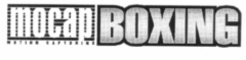 mocap MOTION CAPTURING BOXING Logo (EUIPO, 02.02.2001)