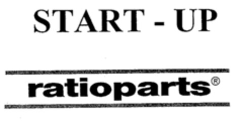 START - UP ratioparts® Logo (EUIPO, 20.07.2001)