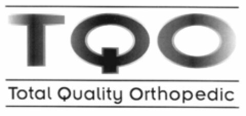 TQO Total Quality Orthopedic Logo (EUIPO, 21.09.2001)