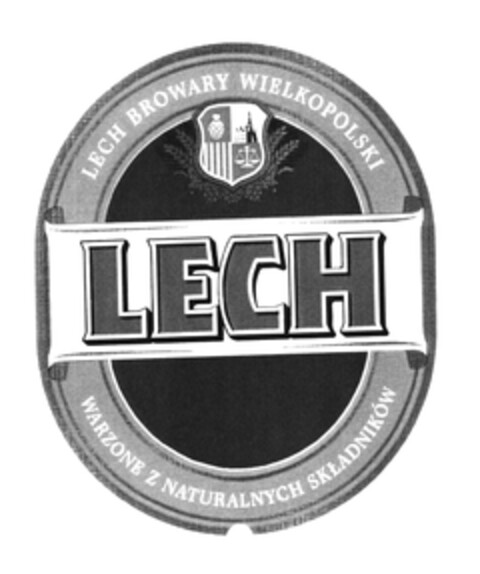 LECH LECH BROWARY WIELKOPOLSKI WARZONE Z NATURALNYCH SKLADNIKÓW Logo (EUIPO, 31.10.2003)