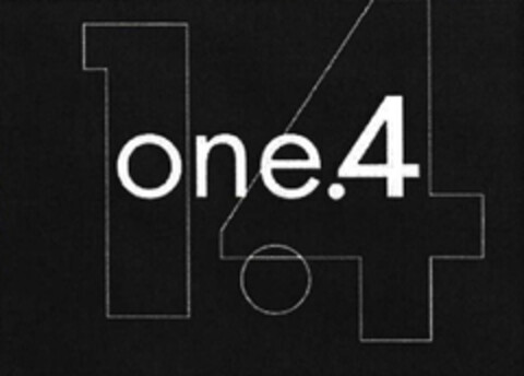 1.4 one.4 Logo (EUIPO, 21.02.2005)