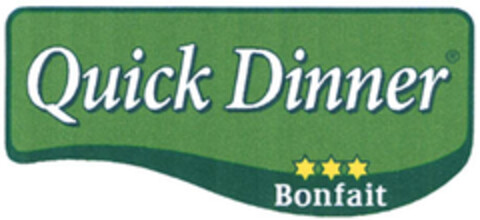 Quick Dinner *** Bonfait Logo (EUIPO, 10/10/2005)