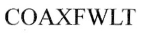 COAXFWLT Logo (EUIPO, 27.06.2007)