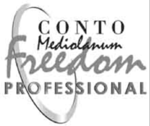 CONTO Mediolanum freedom PROFESSIONAL Logo (EUIPO, 03/20/2009)