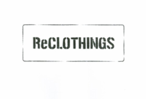 ReCLOTHINGS Logo (EUIPO, 09.04.2009)