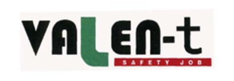 VALEN-T SAFETY JOB Logo (EUIPO, 04/29/2010)