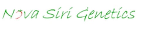 NOVA SIRI GENETICS Logo (EUIPO, 01/10/2011)