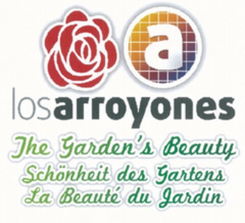 LOS ARROYONES THE GARDEN'S BEAUTY SCHÖNHEIT DES GARTENS LA BEAUTÉ DU JARDIN Logo (EUIPO, 07.03.2011)