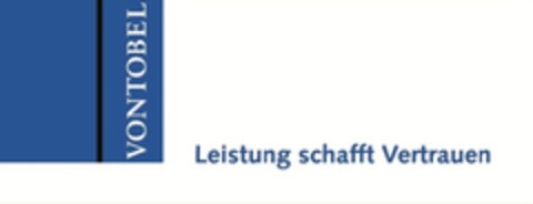 VONTOBEL Leistung schafft Vertrauen Logo (EUIPO, 27.07.2012)