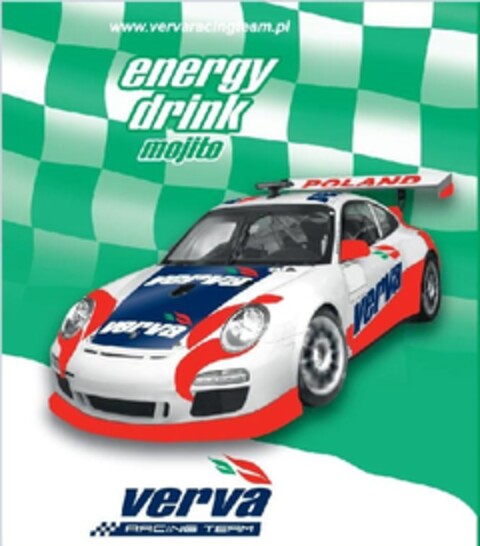 www.vervaracingteam.pl; energy drink; mojito; POLAND; verva; verva; verva RACING TEAM Logo (EUIPO, 14.08.2012)