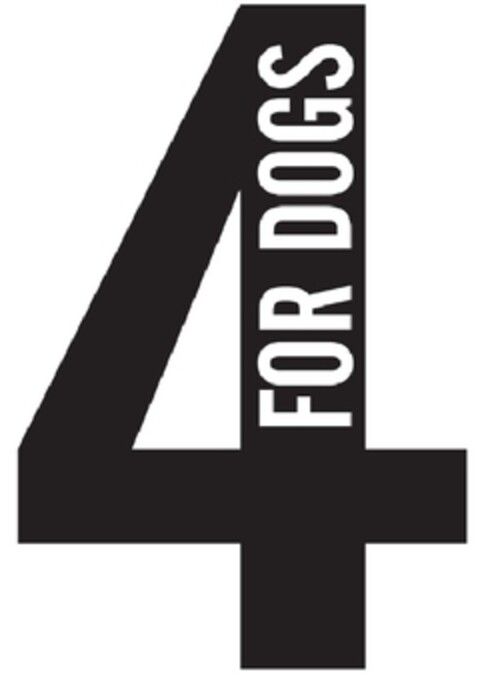 4 FOR DOGS Logo (EUIPO, 16.01.2013)