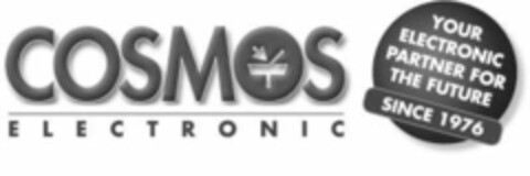 Cosmos Electronic Your Electronic Partner for the future since 1976 Logo (EUIPO, 10.04.2014)