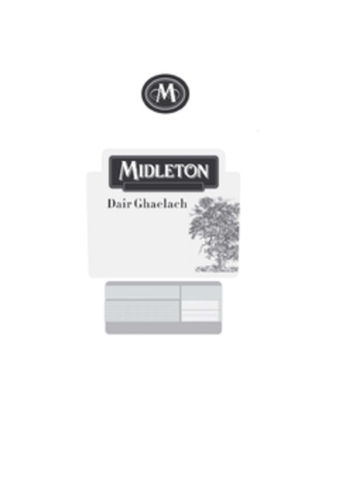 M MIDLETON DAIR GHAELACH Logo (EUIPO, 12/22/2014)