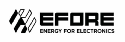 EFORE ENERGY FOR ELECTRONICS Logo (EUIPO, 01/07/2015)