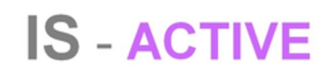 IS-ACTIVE Logo (EUIPO, 21.04.2015)
