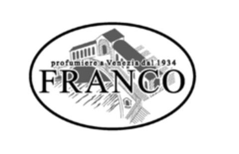 FRANCO  profumiere a Venezia dal 1934 Logo (EUIPO, 04/01/2016)