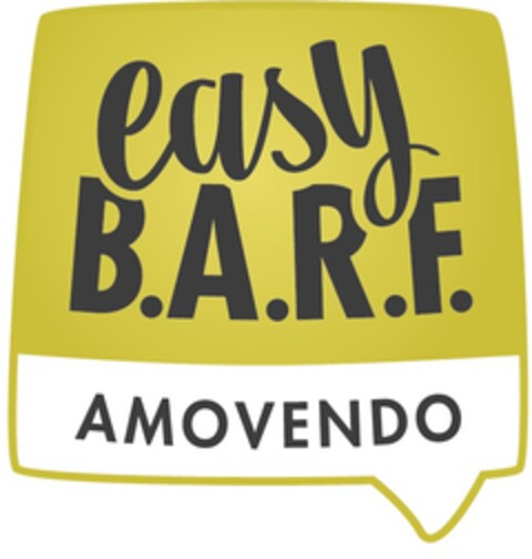 easy B.A.R.F. AMOVENDO Logo (EUIPO, 03.08.2016)